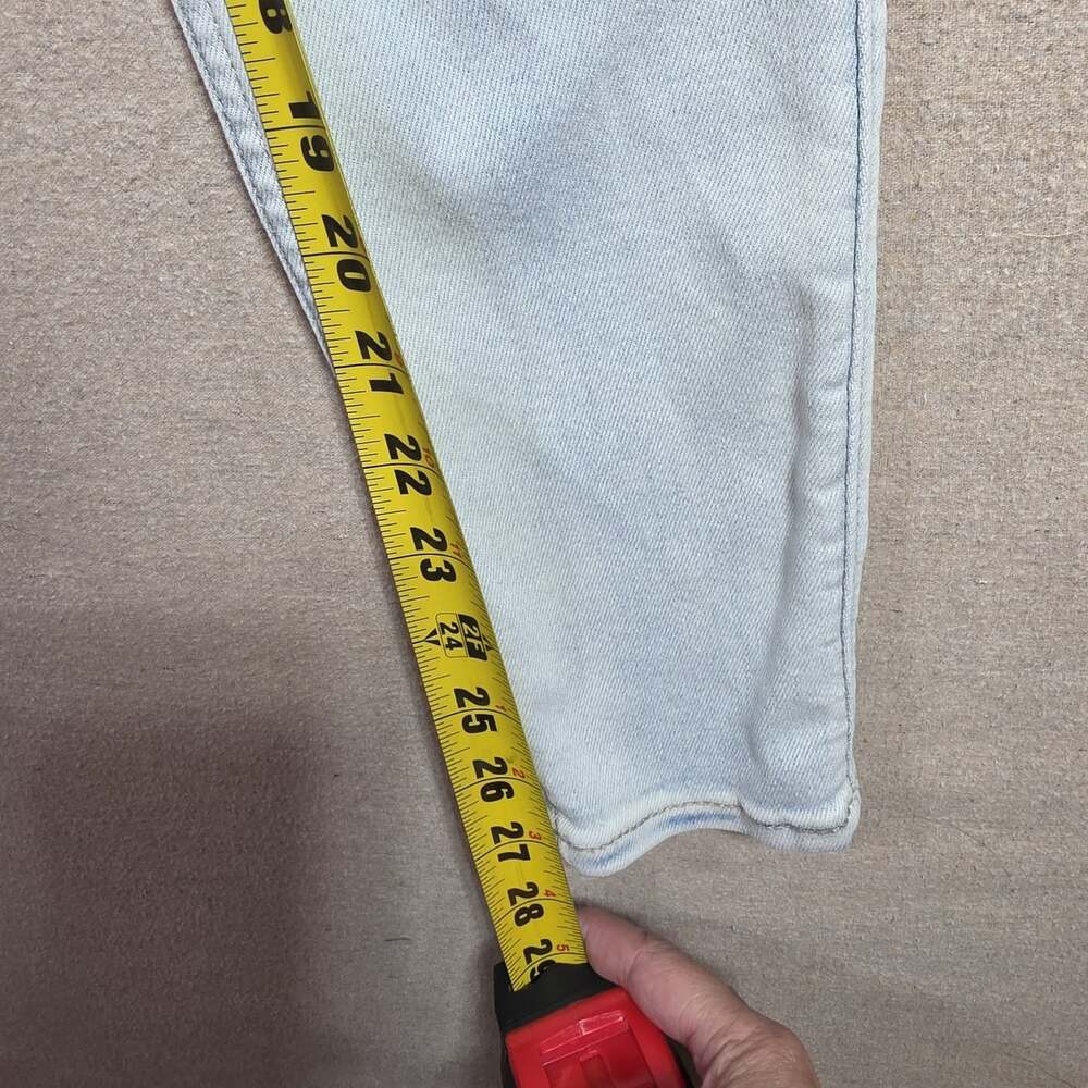Old Navy Womens 0 Jeans Extra High Rise Rockstar Super Skinny Stretch 24" Light - Picture 5 of 9